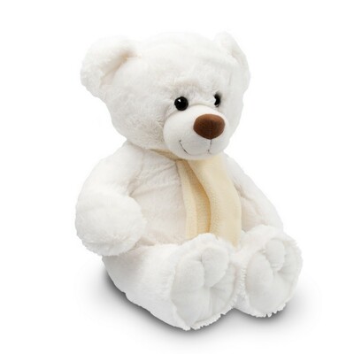 Teddybär mit Schal | Monty White