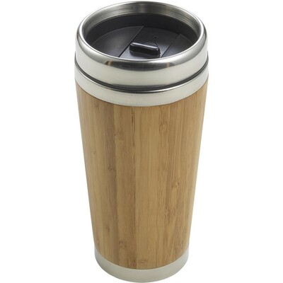 Reisebecher aus Bambus 400 ml