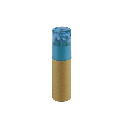 Set de crayons de couleur, aiguiseur | Foster