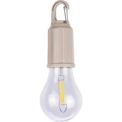 Hanging light "light bulb", carabiner clip