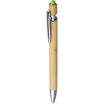 Bamboo ball pen, touch pen