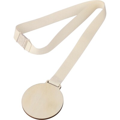 Medaille aus Holz