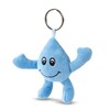 Goutte d’eau en peluche, porte-clés | Droppero