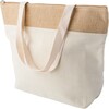 Kühltasche aus Baumwolle und Jute