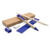 Set scolaire, trousse, crayon, stylo bille, règle, gomme et taille-crayon | Tobias