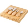 Käse-Set aus Bambus